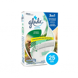 Pastilla para Inodoro Glade Bosque de Pinos de 25 gr.