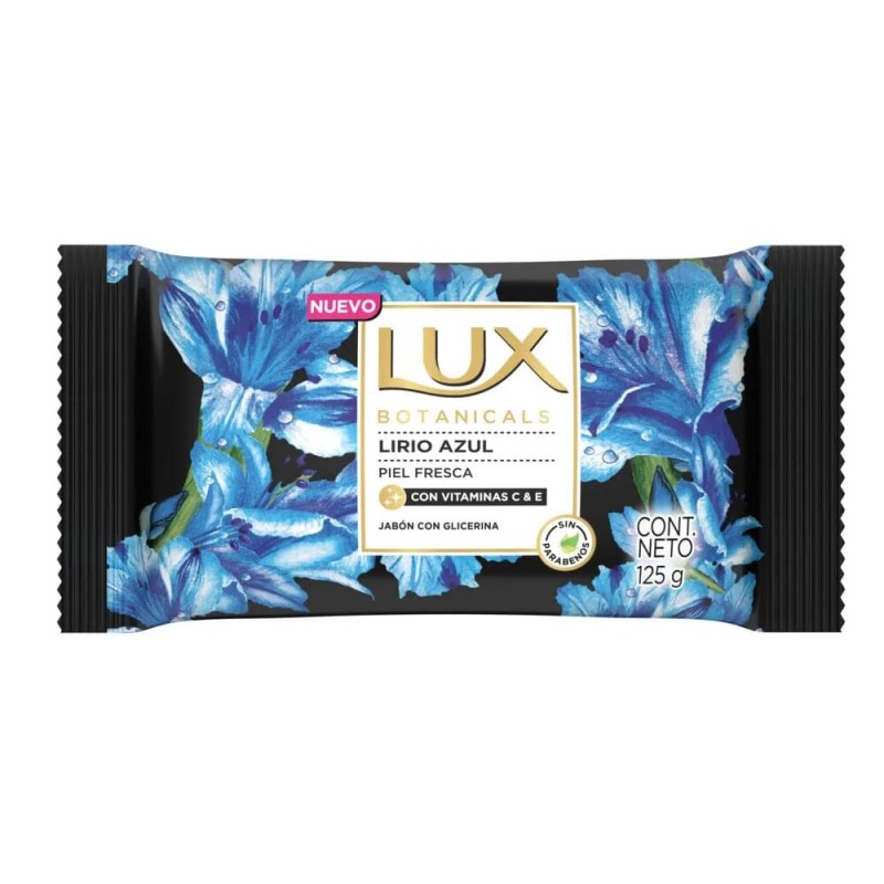 Jabón Tocador Lux Lirio Azul de 125 grs.