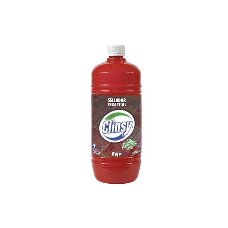 Sellador para Pisos Clinsy de 900 ml. Rojo