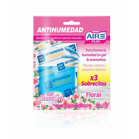 Antihumedad Aire Pur Sobrecitos de 3 Unid. Floral