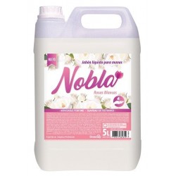 Jabón Liquido para Manos Nobla Rosas Blancas de 5 lts.