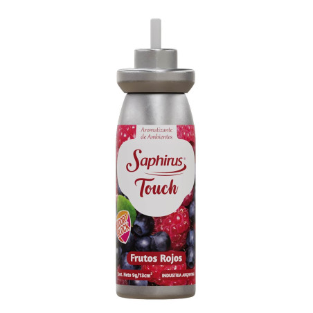 Aromatizante Saphirus Touch Repuesto Frutos Rojos