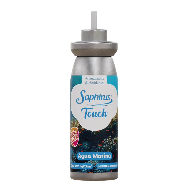 Aromatizante Saphirus Touch Repuesto Agua Marina