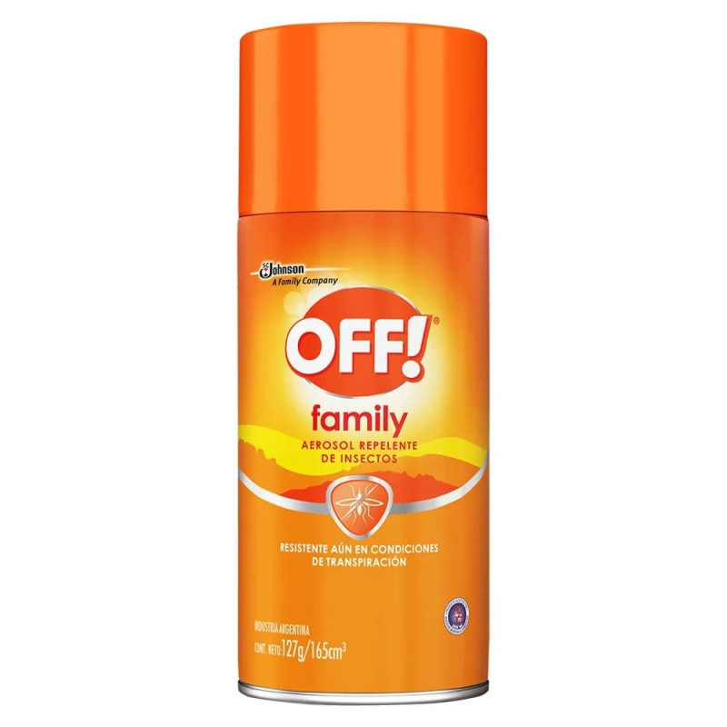 Repelente Off Family en Aerosol de 165 cc.