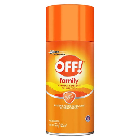 Repelente Off Family en Aerosol de 165 cc.
