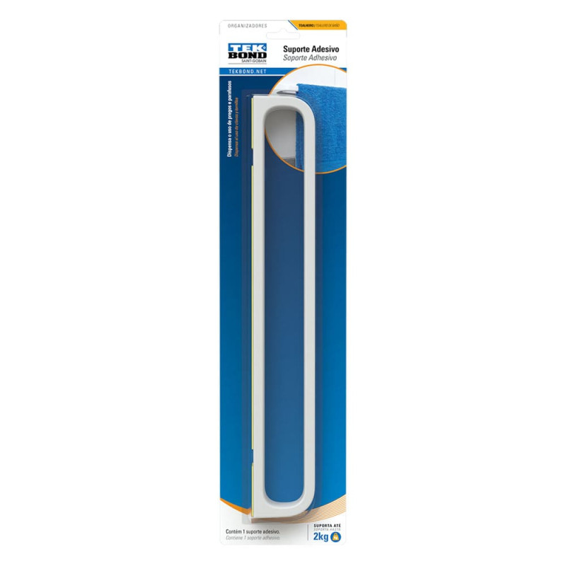 Soporte Adhesivo Toallero de Baño Tekbond