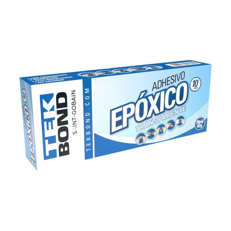 Adhesivo Epóxico Transparente Tekbond de 16 grs.