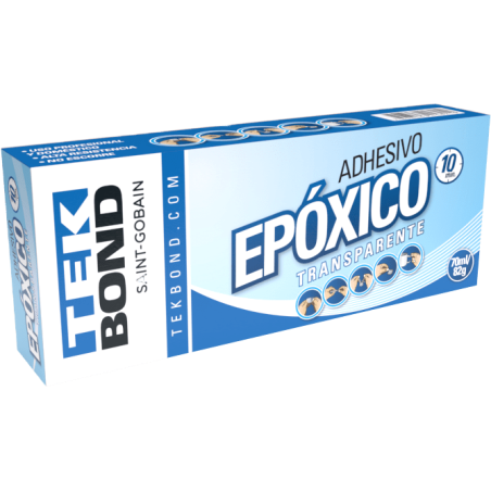 Adhesivo Epóxico Transparente Tekbond de 16 grs.