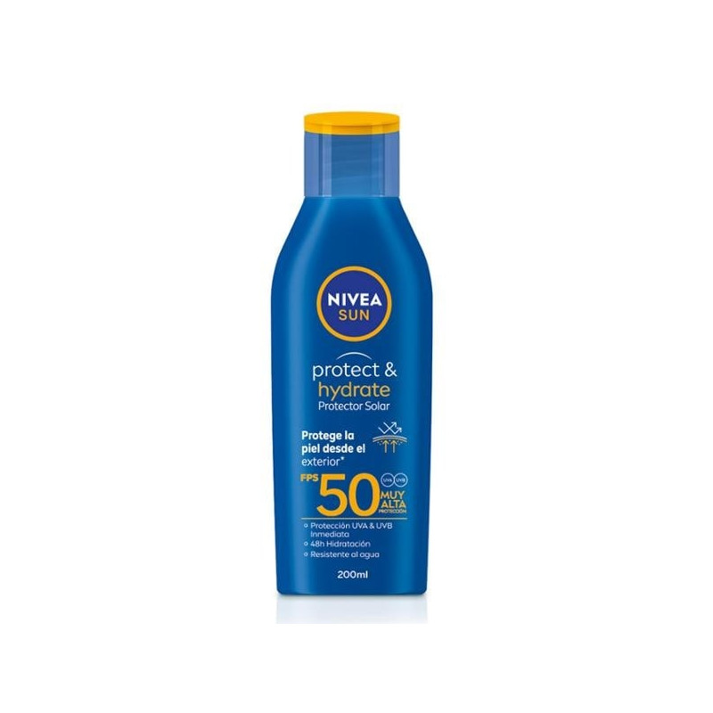 Protector Solar Nivea FPS 50 de 200 ml.