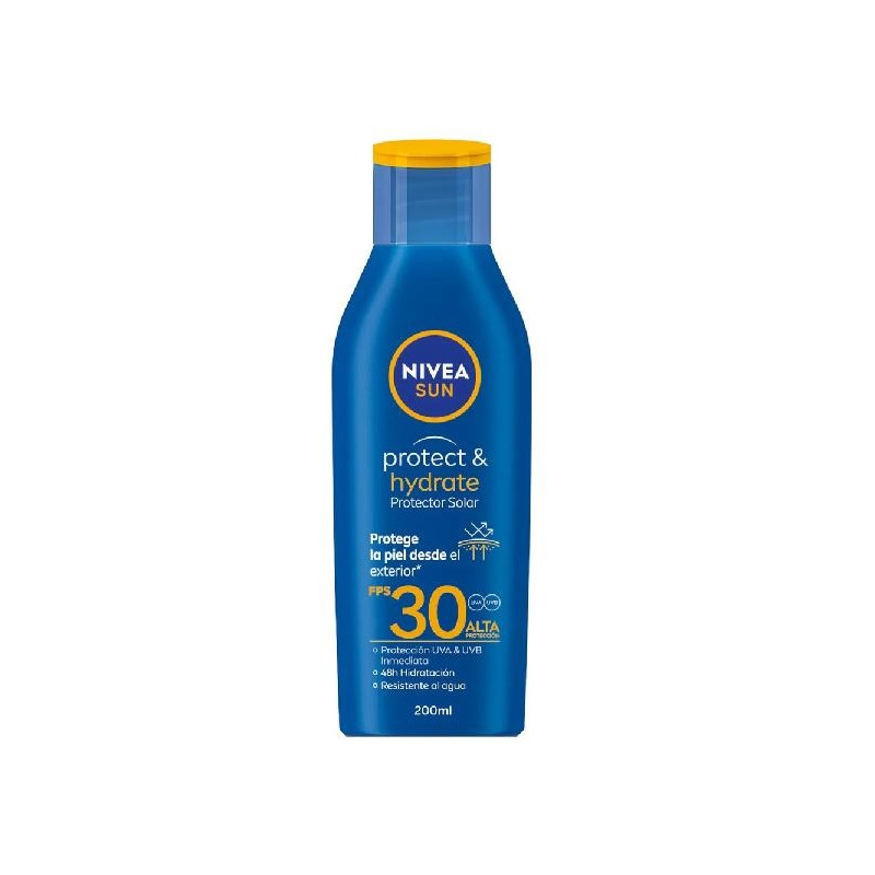 Protector Solar Nivea FPS 30 de 200 ml.