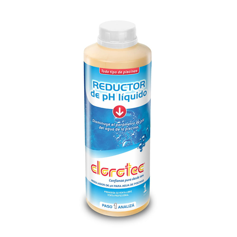 Reductor de PH de 1 lt. Clorotec