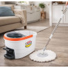 Balde con Escurridor Centrifugo Iberia Pronto Pedal Matic