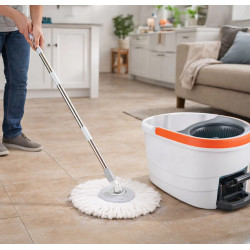 Balde con Escurridor Centrifugo Iberia Pronto Pedal Matic
