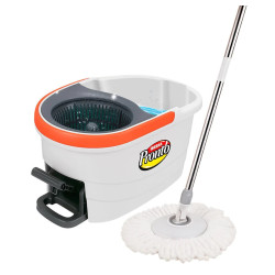 Balde con Escurridor Centrifugo Iberia Pronto Pedal Matic