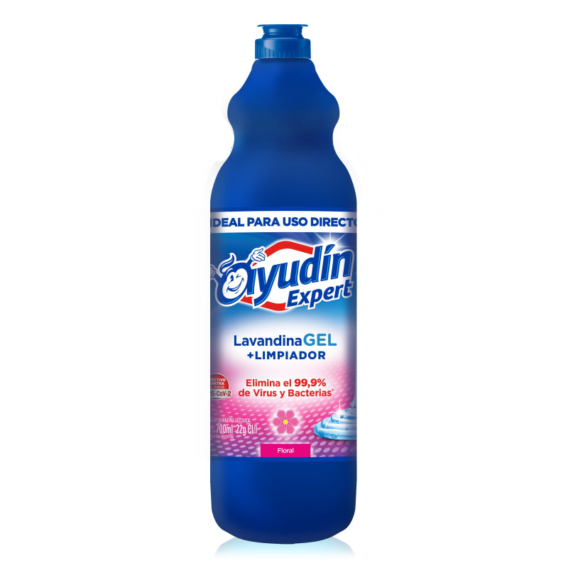 Lavandina en Gel Ayudin de 700 ml. Floral