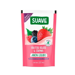 Jabón Liquido para Manos Suave Frutos Rojos y Crema de...