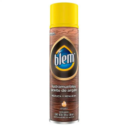 Lustramuebles Blem en Aerosol con Aceite de Argan de 360 ml.