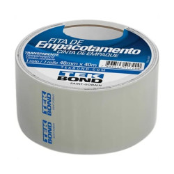 Cinta de Embalar Transparente Tekbond 48 mm x 40 mts.