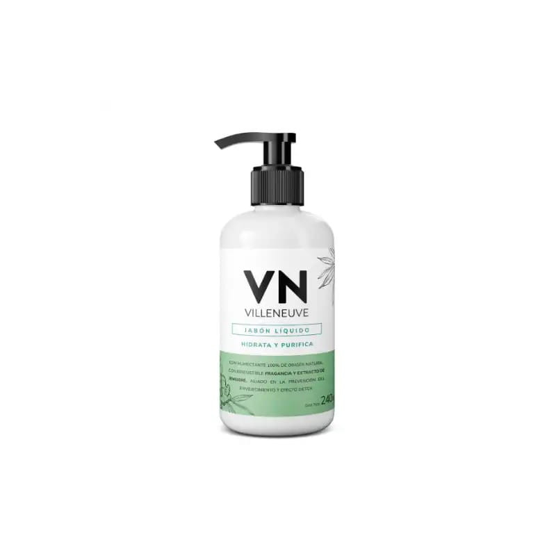 Jabon Liquido para Manos Villeneuve Jengibre de 240 ml.