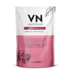 Jabon Liquido para Manos Villeneuve Berries de 200 ml....