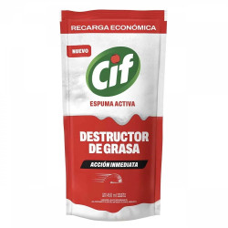 Limpiador Cif Destructor de Grasa de 450 ml. Repuesto...