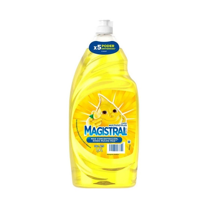 Detergente Magistral de 1,4 lts. Limón