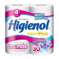 Papel Higiénico Higienol Export Plus 4 x 30 mts.