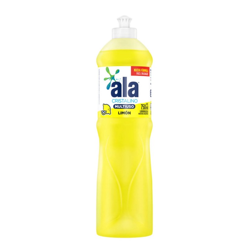 Detergente Ala Limón de 750 ml.