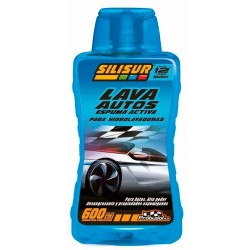Shampoo Lava Autos Espuma Activa De 600 Cc. Silisur