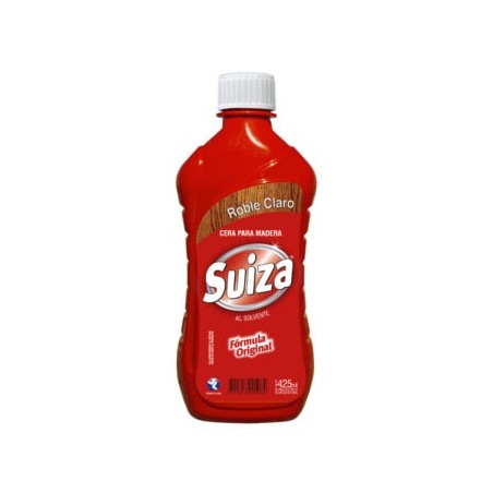 Cera Liquida para Madera Roble Claro de 425 ml. Suiza