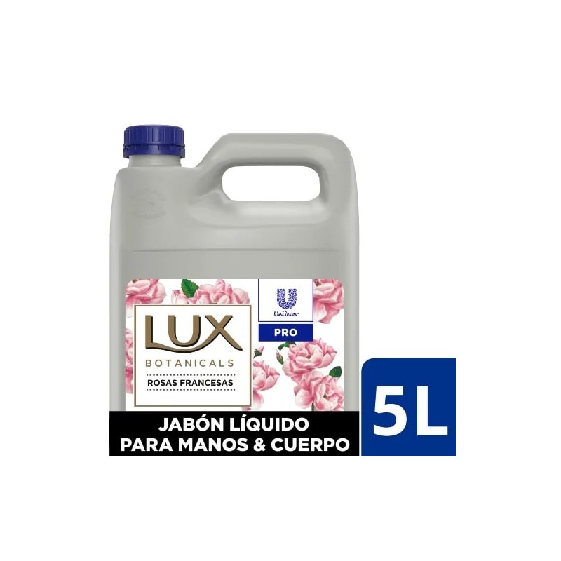 Jabón Liquido para Manos Lux Rosas Francesas de 5 lts.