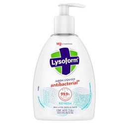 Jabon Liquido para Manos Lysoform Antibacterial Refresh...