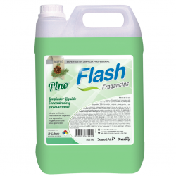 Desodorante de Pisos Flash Fragancias Pino de 5 lts.