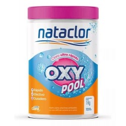 Cloro Ultra Rápido Oxy Pool Nataclor de 1kg.