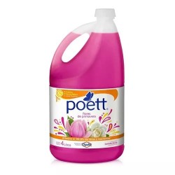 Desodorante de Pisos Poett Flores de Primavera de 4 lts.