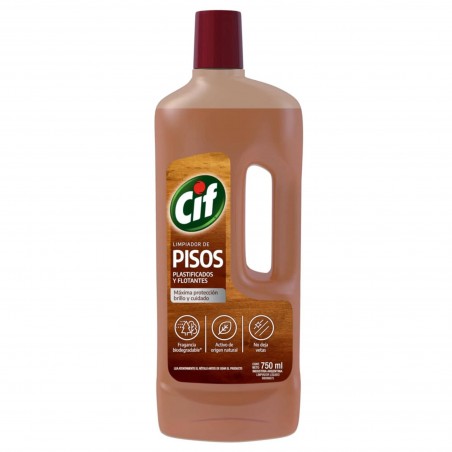 Cif Pisos Plastificados de 750 ml.