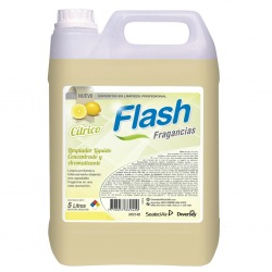 Desodorante de Pisos Flash Fragancias Cítrico de 5 lts.