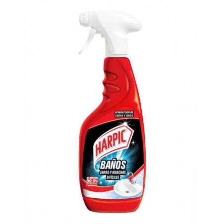 Limpiador Harpic Baños de 495 ml. Gatillo