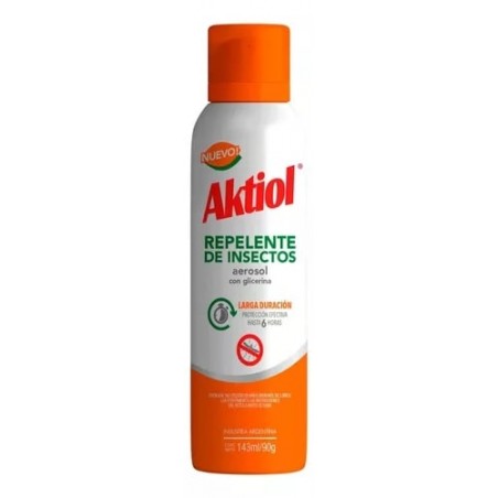 Repelente Aktiol en Aerosol de 143 ml.