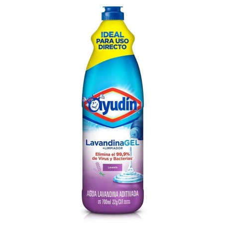 Lavandina en Gel Ayudin de 700 ml. Lavanda