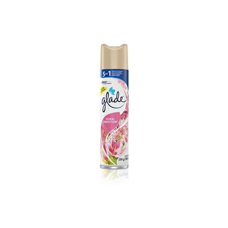 Desodorante de Ambiente Glade Floral Perfection en Aerosol de 360 cc.