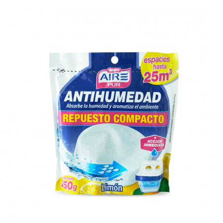 Antihumedad Aire Pur Repuesto de 250 gr. Limón