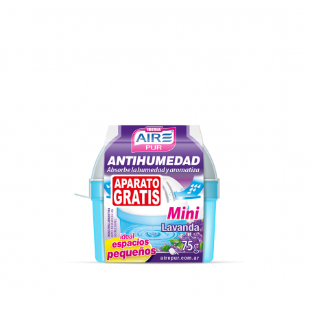 Antihumedad Aire Pur Mini de 75 gr. Lavanda